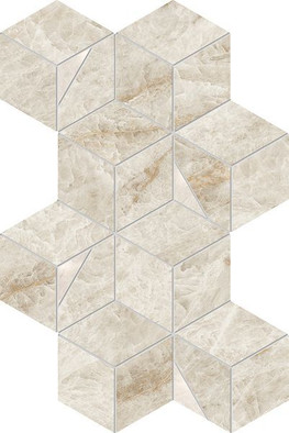 Мозаика Marvel Diva Taj Mahal Mosaico Hex Lapp. 23.3х40.3 керамогранит Atlas Concorde Italy полированная, бежевый AYLQ фото Мозаика Marvel Diva Taj Mahal Mosaico Hex Lapp. 23.3х40.3 керамогранит Atlas Concorde Italy полированная, бежевый AYLQ