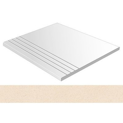 Ступень фронтальная Beta-R Peldano Beige 59.3x59,3 керамогранит антискользящая (grip), матовая фото Ступень фронтальная Beta-R Peldano Beige 59.3x59,3 керамогранит антискользящая (grip), матовая