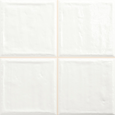 Настенная плитка Noa White 20x20 Absolut Keramika глянцевая керамическая