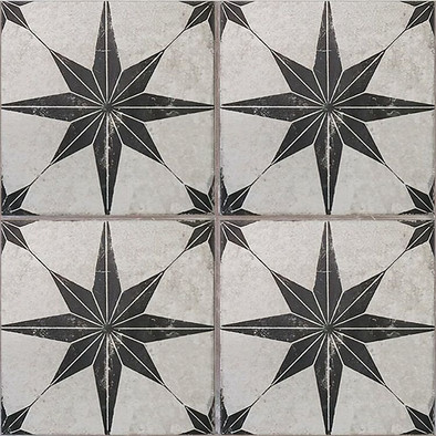 Керамогранит Scintilla Black Pre-cut 45x45 Etili Seramik матовый напольный