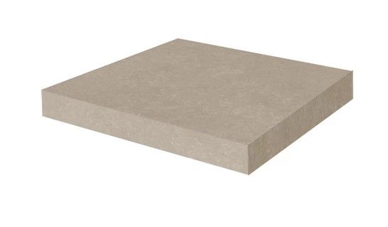 Ступень угловая KM6012G0191RGCA клееная Касабланка HP Бежевый Светлый матовый обрезной 33x33x0,9 керамогранит Kerama Marazzi