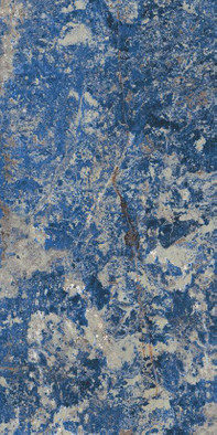 Керамогранит Bijoux Sodalite Bleu Glo 6 mm 120x240 R (765727) REX Ceramiche полированный универсальный