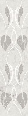 Бордюр KMB3STA002BR Тубкаль Белый глянцевый обрезной 7.2x30 Kerama Marazzi керамический