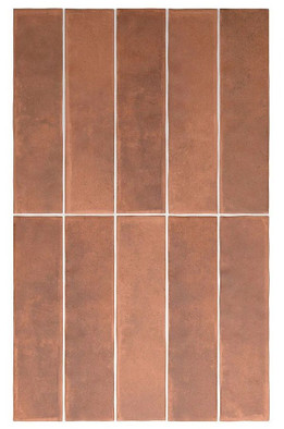 Настенная плитка 27564 Argile Cotto 6х24,6 Equipe матовая керамическая