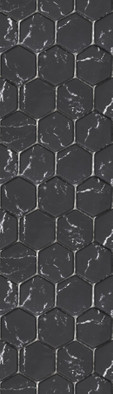 Мозаика HG.BL.DB.NT 295х300х6 Arch Skin матовая, черный фото Мозаика HG.BL.DB.NT 295х300х6 Arch Skin матовая, черный