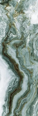 Настенная плитка Hypnose Malachite B Glossy 30x90 Primavera глянцевая керамическая