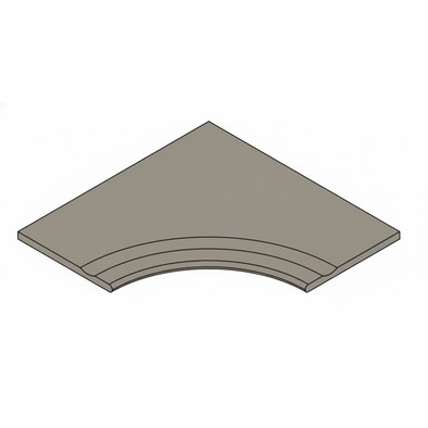 Керамогранит Fossil Black Bordo 30x120 Svasato Round Italon x2 матовый, структурированный бортик закругленный с выемкой 620090001416