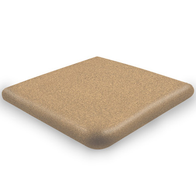 Ступень угловая Cartabon Montana Natural 33х33х4 керамогранит противоскользящая Exagres УТ-00000498