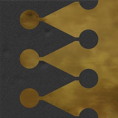 Декор Blasón Grafito Oro Vives 20x20 глянцевый керамический фото Декор Blasón Grafito Oro Vives 20x20 глянцевый керамический