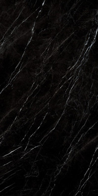 Керамогранит Nero Marquinia Luc MB11 160х320 Infinity Ceramica Marble полированный универсальная плитка