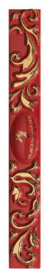 Напольная плитка Listello Logo Rosso керамическая