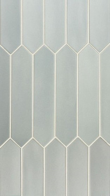 Настенная плитка Lanse Blue 5x25 Equipe матовая керамическая 27489