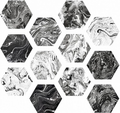 Керамогранит Ebru Shiny Hexa 23,2x26,7 универсальный полированный
