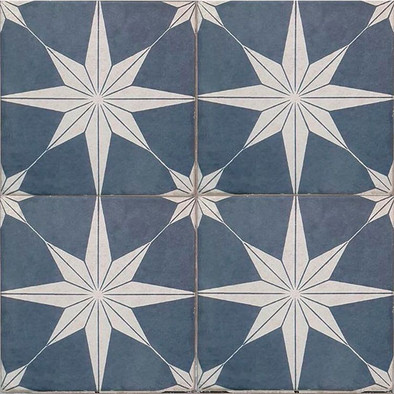 Керамогранит Scintilla Midnight Blue Pre-cut 45x45 Etili Seramik матовый напольный