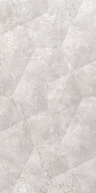 Настенная плитка Belle Grigio Concept Brillo 25х50 Keraben глянцевая, рельефная (структурированная) керамическая 00000039154