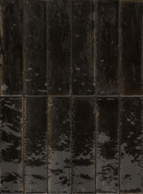 Керамогранит M6RP Lume Black 6х24 р064762 Marazzi Italy полированный универсальный