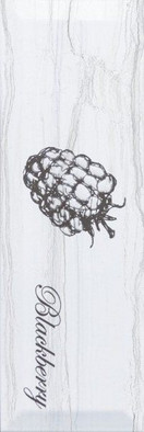 Декор Decor Fruit Laguna Blackberry 10x30 глянцевый керамический