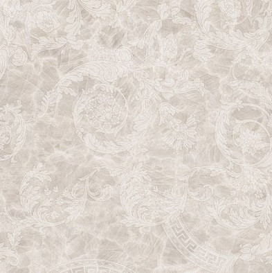 Керамогранит Meteorite Bianco Lap 60x60 Versace лаппатированный (полуполированный) напольная плитка G0047221