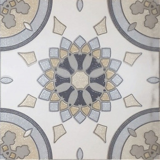 Вставка Калакатта 1 15х15 ProGRES Ceramica матовый VNR0330