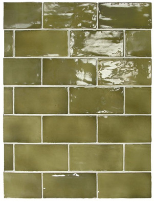 Настенная плитка 26908 Manacor Basil Green 7,5х15 см Equipe глянцевая керамическая фото Настенная плитка 26908 Manacor Basil Green 7,5х15 см Equipe глянцевая керамическая