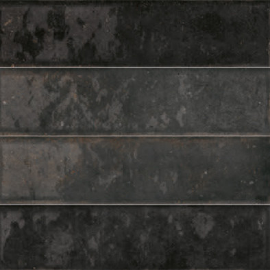 Настенная плитка Black 7,5х30 Mykonos глянцевая керамическая