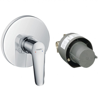 Смеситель Hansgrohe Logis E для душа (наружная и скрытая часть)