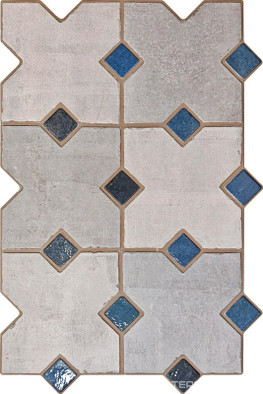 Керамогранит Ruanes Grey 40x60 Bestile матовый, рельефный (рустикальный) напольная плитка n188629