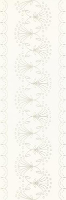 Декор Caya Bianco Inserto B Paradyz Ceramika 25x75 матовый керамический 5900144006850