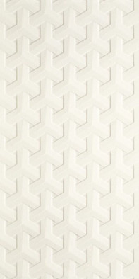 Настенная плитка Harmony Bianco Struktura A 30x60 матовая керамическая