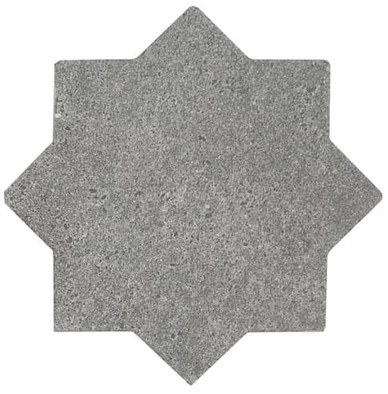 Керамогранит 32723 Elda Star Graphite 16.8х16.8 Equipe матовый универсальная плитка А007345