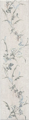 Декор SG401600N Кантри Шик Белый Декорированный 9.9х40.2 Kerama Marazzi керамогранит матовый фото Декор SG401600N Кантри Шик Белый Декорированный 9.9х40.2 Kerama Marazzi керамогранит матовый