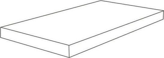 Ступень угловая Empire Calacatta Black Scalino Ang. Sx 33x60/Эмпаир Калакатта Блэк Левая 33x60 матовая