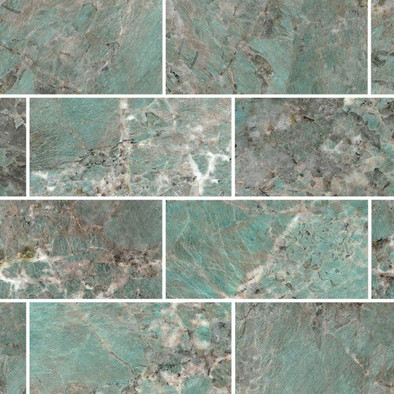 Мозаика Etoile Illusion Glo 6 mm Mur 7,5x15 (761818) керамогранит 30х30 см полированная, бирюзовый, серый фото Мозаика Etoile Illusion Glo 6 mm Mur 7,5x15 (761818) керамогранит 30х30 см полированная, бирюзовый, серый