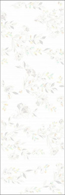 Декор Dew Bianko 20х60 матовый керамический