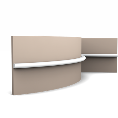 PX209F молдинг гибкий Orac Decor дюрополимер 2000х10х18 мм