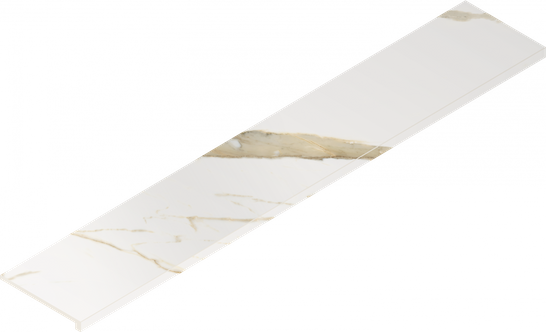 Ступень угловая Stellaris Calacatta Gold Scalino 33x160 Angolare Dx керамогранит матовая Italon 620070002622 фото Ступень угловая Stellaris Calacatta Gold Scalino 33x160 Angolare Dx керамогранит матовая Italon 620070002622