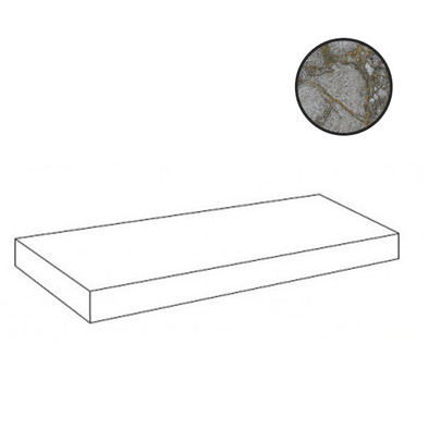 Ступень угловая Forte Dei Marmi Quark Ceppo Apuano Quartz Scal. Ang. Sx 33x80 керамогранит матовая Atlas Concorde 620070002686 фото Ступень угловая Forte Dei Marmi Quark Ceppo Apuano Quartz Scal. Ang. Sx 33x80 керамогранит матовая Atlas Concorde 620070002686