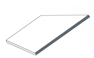 Керамогранит Landstone Gold Round Angolo Esterno Sx Atlas Concorde 30x60 матовый напольный