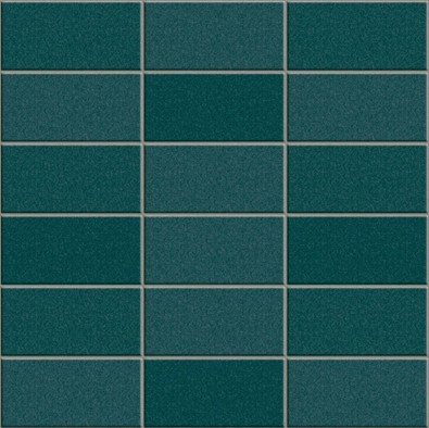 Мозаика Anthologhia Aralia керамика 30х30 см Appiani полуглянцевая чип 50х100 мм, зеленый MOS 2033