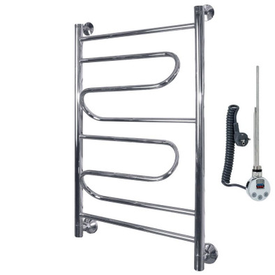 Тругор Полотенцесушитель Феникс эл ТЭН 1 80x50 (ЛЦ1) электрический хром