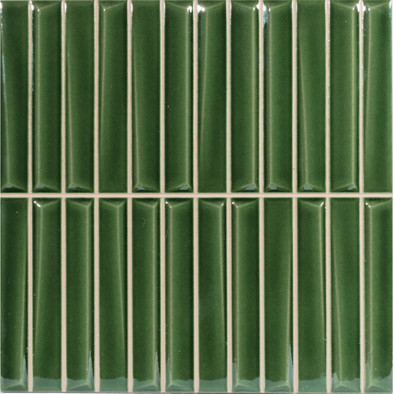 Настенная плитка Melody Royal Green 20x20 Monopole глянцевая керамическая 85687