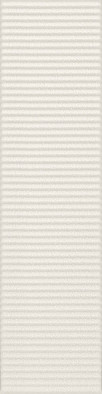 Настенная плитка Płytka ścienna Groove White Sugar 1 Str 7.8х29.8 Tubadzin глянцевая керамическая 5903238075039