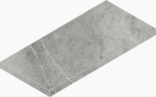 Ступень угловая Charme Extra Silver Scal.60 Ang.Sx/ левая керамогранит