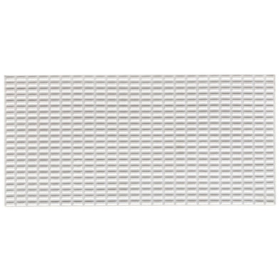 Плитка для бассейна Белая 12.5х25 SertekPool противоскользящая фарфоровая напольная 028380 