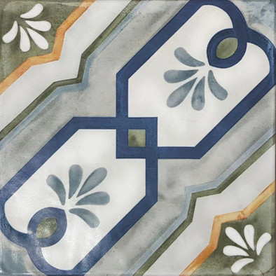 Керамогранит Veranda Maresa 15х15 Nanda Tiles антискользящий (grip), матовый, рельефный (рустикальный) универсальная плитка 00000086191