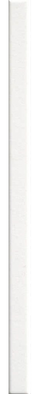 Бордюр СБ035К Ascot England EG10M Matita Bianco 2.5x33.3 керамогранит