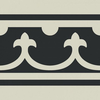 Декор Pasion Blanco Cenefa 20x20 матовый керамический