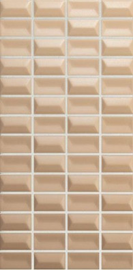 Настенная плитка 3D Bars Diamond Topaz Matt 12.5х25 Wow 3d, матовая, рельефная (структурированная) керамическая УТ-00048725