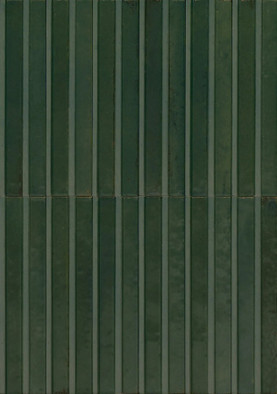 Керамогранит Lume Green 3D Rake Lux Str 6х24 Marazzi Italy полированный универсальная плитка MP9L