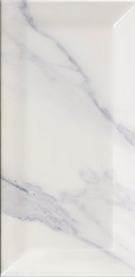 Настенная плитка Metro Marble Bianco 7.5х15 Modern Ceramics глянцевая керамическая